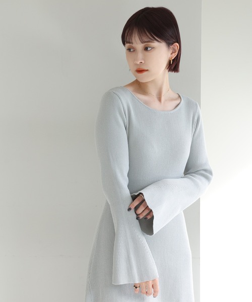 one after another NICE CLAUP（ワンアフターアナザーナイスクラップ）の「マルチウェイセットワンピース　2023SS（ワンピース・レディース・グレー/アイボリー/ピンク・FREE）」の14枚目の写真