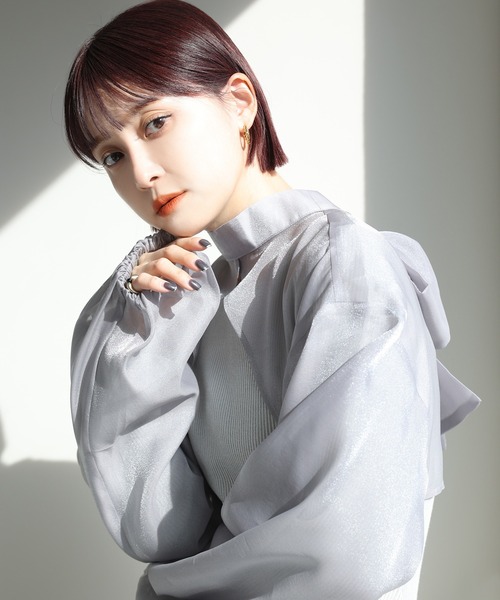 one after another NICE CLAUP（ワンアフターアナザーナイスクラップ）の「マルチウェイセットワンピース　2023SS（ワンピース・レディース・グレー/アイボリー/ピンク・FREE）」の7枚目の写真