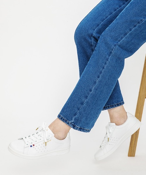 le coq sportif(ルコックスポルティフ)の「ラ ローラン LE / スニーカー(スニーカー・メンズ・ホワイト・24.0cm/27.0cm/23.0cm/26.0cm/23.5cm/26.5cm/27.5cm/25.0cm/24.5cm/25.5cm/22.5cm/28.0cm/28.5cm)」の4枚目の写真
