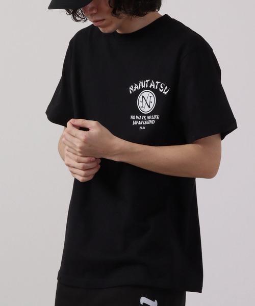 波達(NAMITATSU)(ナミタツ)の「波達(NAMITATSU) Namitora Tシャツ 半袖(Tシャツ/カットソー・メンズ・ホワイト/ブラック・M/L)」の15枚目の写真