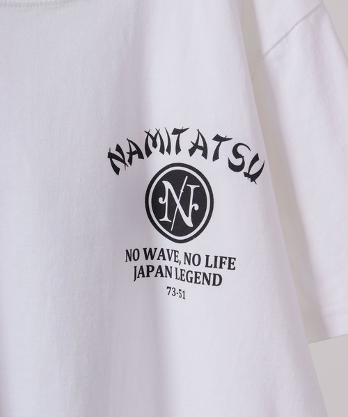 波達(NAMITATSU)(ナミタツ)の「波達(NAMITATSU) Namitora Tシャツ 半袖(Tシャツ/カットソー・メンズ・ホワイト/ブラック・M/L)」の5枚目の写真