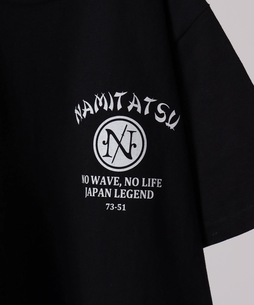 波達(NAMITATSU)(ナミタツ)の「波達(NAMITATSU) Namitora Tシャツ 半袖(Tシャツ/カットソー・メンズ・ホワイト/ブラック・M/L)」の9枚目の写真