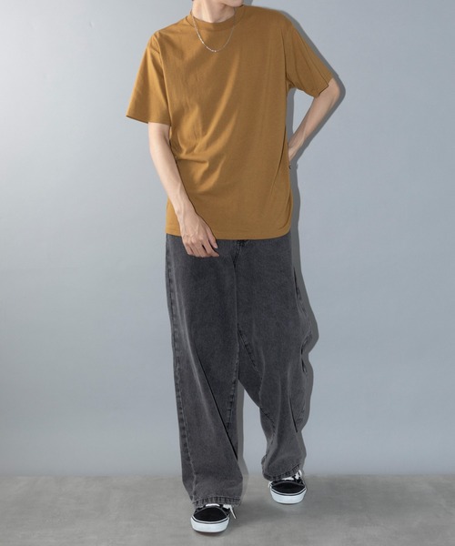 Healthknit(ヘルスニット)の「【Healthknit】HR2301M001 MILITARY 2PACK S/S TEES 2枚セット半袖Tシャツ 吸水速乾/抗菌防臭※(Tシャツ/カットソー・メンズ・グリーン/ブラウン/グレー/ホワイト/ブラック/ネイビー・M/XL/L)」の8枚目の写真