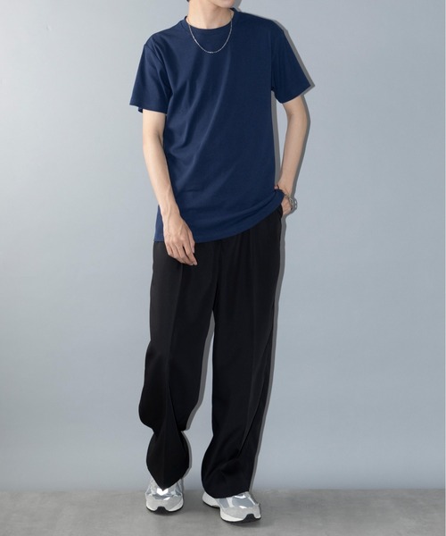 Healthknit(ヘルスニット)の「【Healthknit】HR2301M001 MILITARY 2PACK S/S TEES 2枚セット半袖Tシャツ 吸水速乾/抗菌防臭※(Tシャツ/カットソー・メンズ・グリーン/ブラウン/グレー/ホワイト/ブラック/ネイビー・M/XL/L)」の21枚目の写真