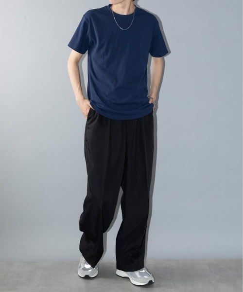 Healthknit(ヘルスニット)の「【Healthknit】HR2301M001 MILITARY 2PACK S/S TEES 2枚セット半袖Tシャツ 吸水速乾/抗菌防臭※(Tシャツ/カットソー・メンズ・グリーン/ブラウン/グレー/ホワイト/ブラック/ネイビー・M/XL/L)」の22枚目の写真