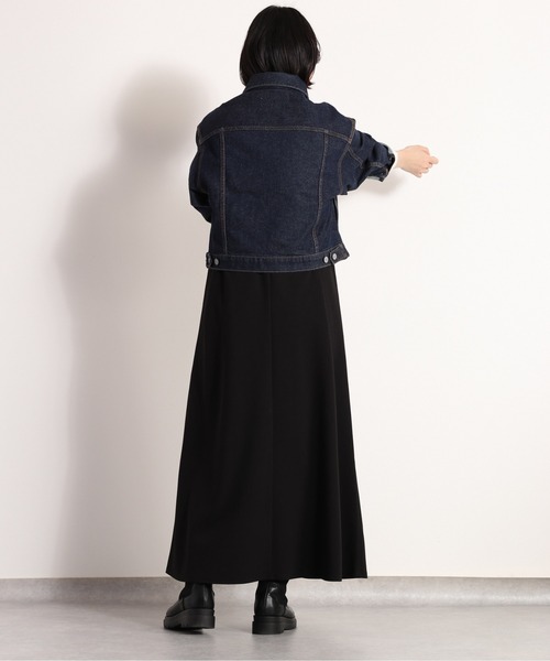 cepo(セポ)の「カットジョーゼットキャミワンピース(ワンピース・レディース・ブラック/ベージュ・M)」の4枚目の写真