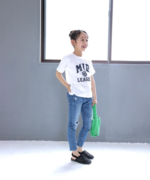 SOROTTO（ソロット）の「メッシュ編み込みぺたんこサンダル（サンダル・キッズ・キャメル/ブラック/ホワイト・16.0cm/17.0cm/18.0cm/19.0cm/20.0cm/21.0cm/22.0cm）」の16枚目の写真