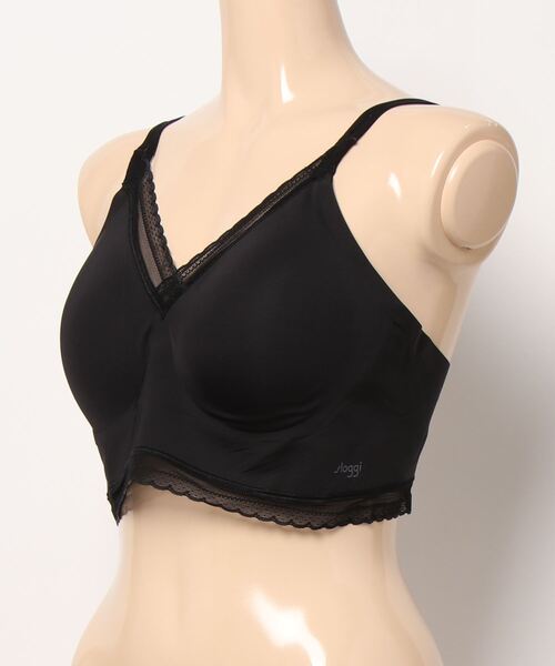 Sloggi（スロギー）の「スロギー ボディアダプト ツイスト ブラレット【LLサイズ】sloggi BA Twist Bralette JX（ブラジャー・レディース・オレンジ/ブラウン/ブルー/ブラック/ダークグリーン/チェリーピンク・LL）」の11枚目の写真
