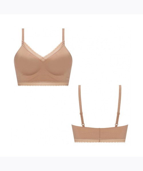 Sloggi（スロギー）の「スロギー ボディアダプト ツイスト ブラレット【LLサイズ】sloggi BA Twist Bralette JX（ブラジャー・レディース・オレンジ/ブラウン/ブルー/ブラック/ダークグリーン/チェリーピンク・LL）」の10枚目の写真