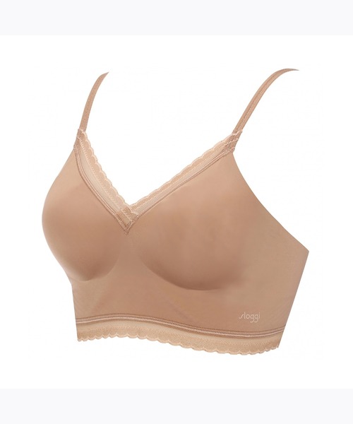 Sloggi（スロギー）の「スロギー ボディアダプト ツイスト ブラレット【LLサイズ】sloggi BA Twist Bralette JX（ブラジャー・レディース・オレンジ/ブラウン/ブルー/ブラック/ダークグリーン/チェリーピンク・LL）」の8枚目の写真