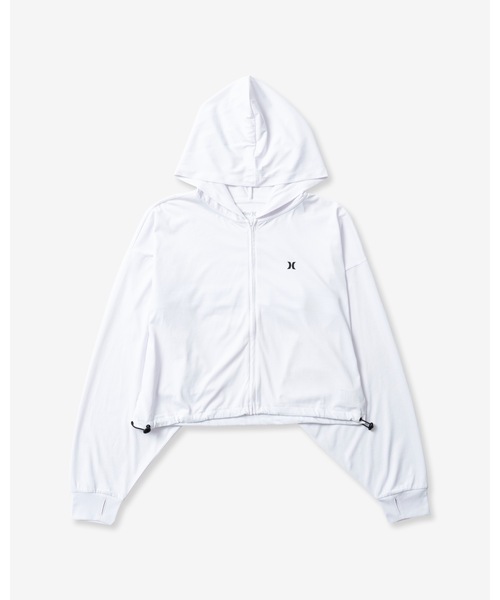 Hurley (ハーレー)の「【Hurley:ハーレー】レディースジップパーカー W JB DOLMAN HOODIE(パーカー・レディース・オリーブ/ブラック/ホワイト/カーキブラウン・MEDIUM/SMALL/LARGE)」の2枚目の写真