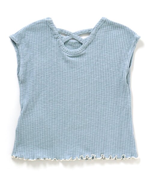 BREEZE（ブリーズ）の「メロウリブトップス（Tシャツ/カットソー・キッズ・その他2/イエロー/ブラック/サックスブルー・100/110/130/80/90/120/140）」の13枚目の写真