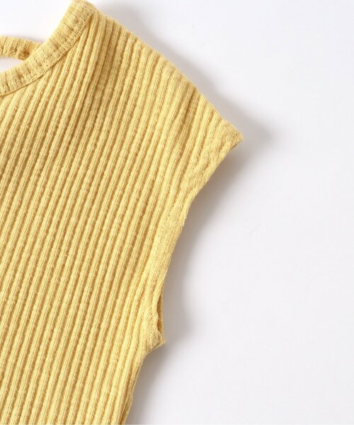 BREEZE（ブリーズ）の「メロウリブトップス（Tシャツ/カットソー・キッズ・その他2/イエロー/ブラック/サックスブルー・100/110/130/80/90/120/140）」の7枚目の写真