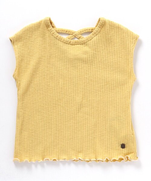 BREEZE（ブリーズ）の「メロウリブトップス（Tシャツ/カットソー・キッズ・その他2/イエロー/ブラック/サックスブルー・100/110/130/80/90/120/140）」の12枚目の写真