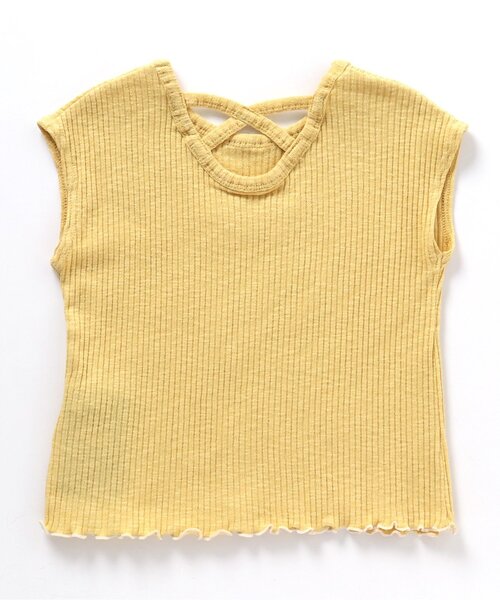 BREEZE（ブリーズ）の「メロウリブトップス（Tシャツ/カットソー・キッズ・その他2/イエロー/ブラック/サックスブルー・100/110/130/80/90/120/140）」の22枚目の写真