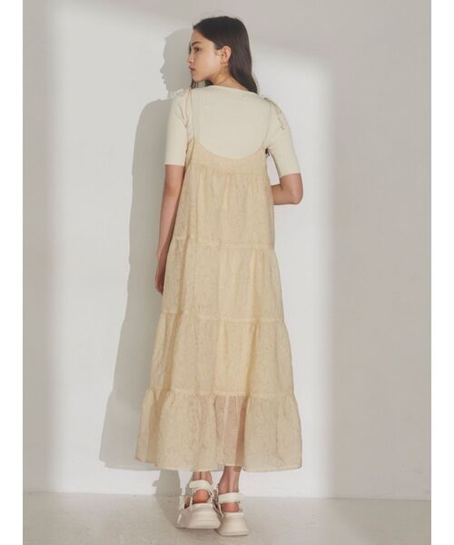 merry jenny（メリージェニー）の「カットアウトフリルニットtops（ニット/セーター・レディース・ブラック/ブルー/アイボリー・FREE）」の14枚目の写真