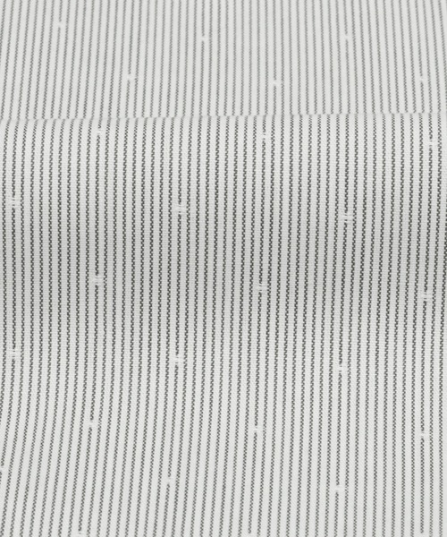 TOKYO SHIRTS(トウキョウシャツ)の「形態安定ノーアイロン スタンド衿 七分袖ビジネスワイシャツ(ビジネスシャツ・レディース・グレー・LL/S/M/L/XL)」の6枚目の写真