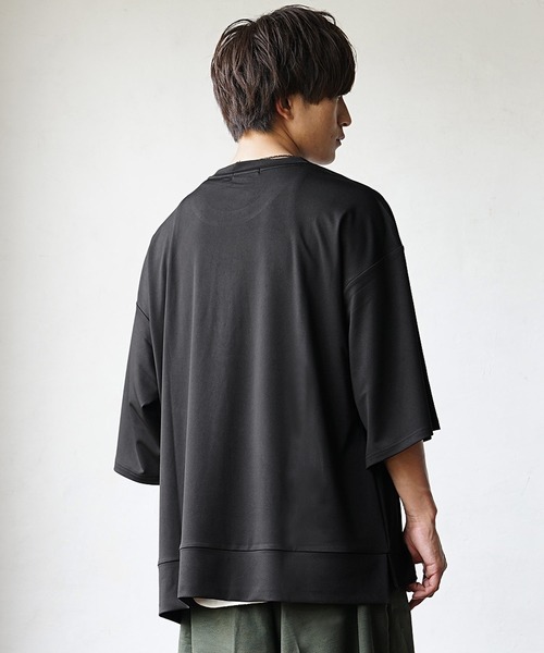 MinoriTY】ポンチビッグTシャツ メンズ 無地Tシャツ オーバーサイズ