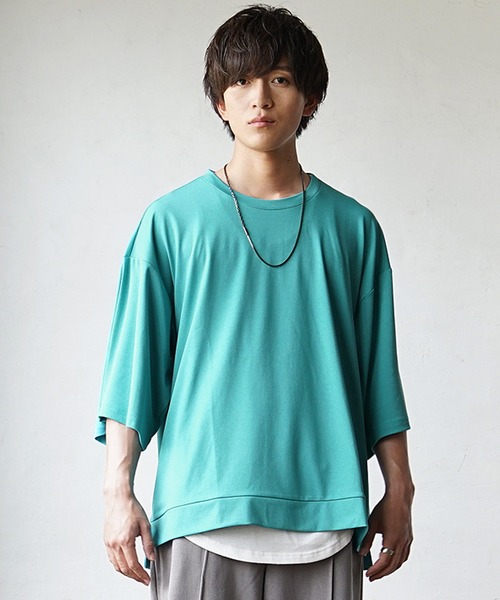 セール】【MinoriTY】ポンチビッグTシャツ メンズ 無地Tシャツ