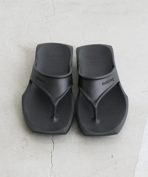 CIAOPANIC TYPY(チャオパニックティピー)の「muleboyサンダルエックス(サンダル・レディース・ブラック/アイボリー/ベージュ系その他・MEDIUM/LARGE)」の10枚目の写真