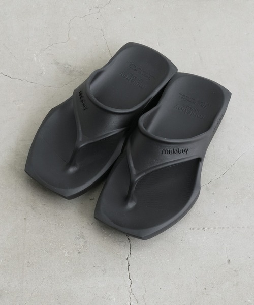 CIAOPANIC TYPY(チャオパニックティピー)の「muleboyサンダルエックス(サンダル・レディース・ブラック/アイボリー/ベージュ系その他・MEDIUM/LARGE)」の8枚目の写真
