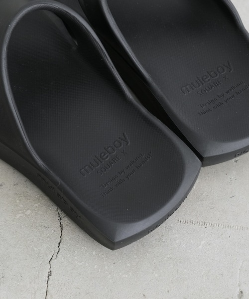 CIAOPANIC TYPY(チャオパニックティピー)の「muleboyサンダルエックス(サンダル・レディース・ブラック/アイボリー/ベージュ系その他・MEDIUM/LARGE)」の4枚目の写真