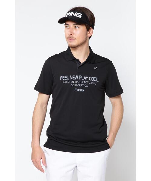 【PING APPAREL】サライテック トリコット半袖ポロシャツ ＜PERFORMANCE＞ (MENS)