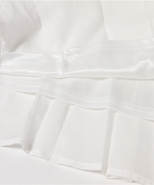 DISCOAT（ディスコート）の「【Discoat】ローンギャザーフレアスカート（スカート・レディース・オフホワイト/カーキ/ネイビー・MEDIUM/LARGE/SMALL）」の10枚目の写真