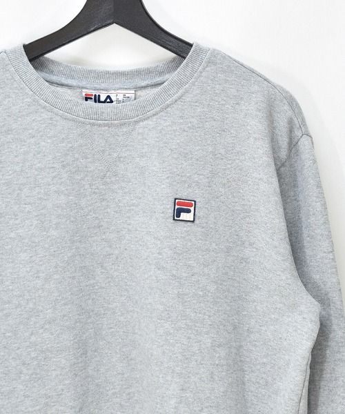 【ヴィンテージ古着】FILA / フィラ ロゴ刺繍 クルーネックスウェット（スウェット）｜FILA（フィラ）