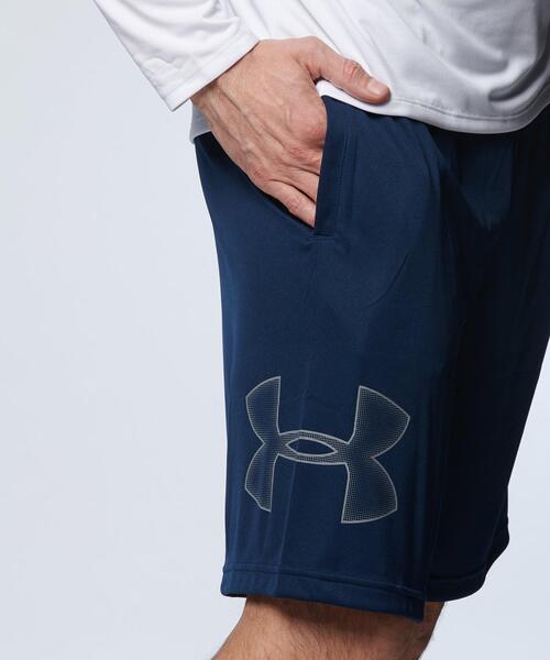 UNDER ARMOUR(アンダーアーマー)の「UAテック グラフィック ショーツ(トレーニング/メンズ)(その他パンツ・メンズ・グレイッシュブルー・S/M/L/XXL/XL/3XL)」の2枚目の写真