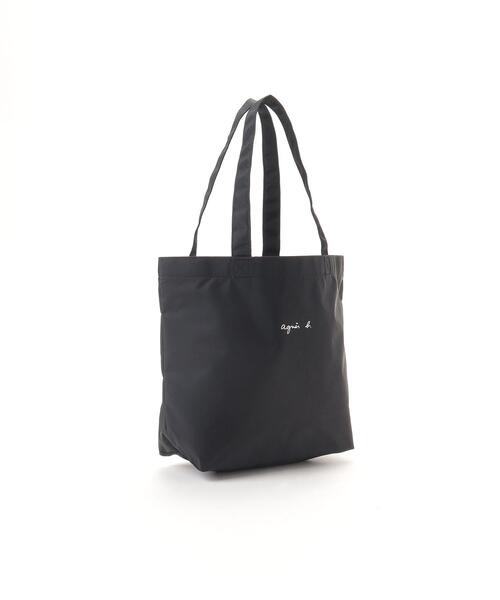 agnes b.(アニエスベー)の「AC12 E BAG ロゴトートバッグ(トートバッグ・キッズ・ブラック・FREE)」の3枚目の写真