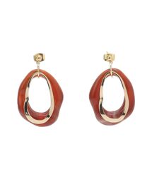 マーブルクリアコンビピアス