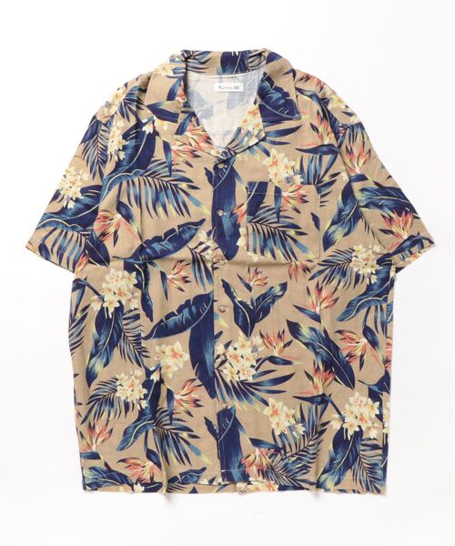 Kahiko(カヒコ)の「【Kahiko】クプナMEN'Sアロハシャツ(シャツ/ブラウス・メンズ・ベージュ/ホワイト系その他/ブルー系その他/ベージュ系その他/ブラック系その他/カーキ/オレンジ/ベージュ系その他2/グリーン/ベージュ系その他3/ブルー/ホワイト系その他2/ターコイズブルー/ブラック系その他2/ベージュ系その他4/ブラウン系その他/その他1/その他2/その他3/その他5/その他4・FREE)」の6枚目の写真
