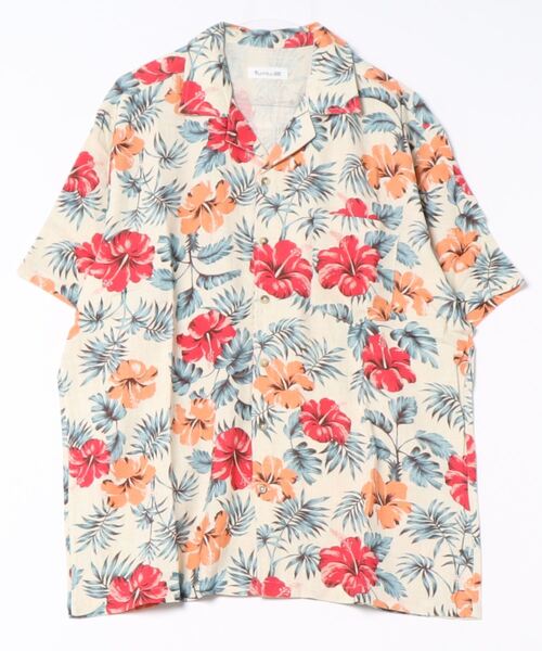 Kahiko(カヒコ)の「【Kahiko】クプナMEN'Sアロハシャツ(シャツ/ブラウス・メンズ・ベージュ/ホワイト系その他/ブルー系その他/ベージュ系その他/ブラック系その他/カーキ/オレンジ/ベージュ系その他2/グリーン/ベージュ系その他3/ブルー/ホワイト系その他2/ターコイズブルー/ブラック系その他2/ベージュ系その他4/ブラウン系その他/その他1/その他2/その他3/その他5/その他4・FREE)」の3枚目の写真