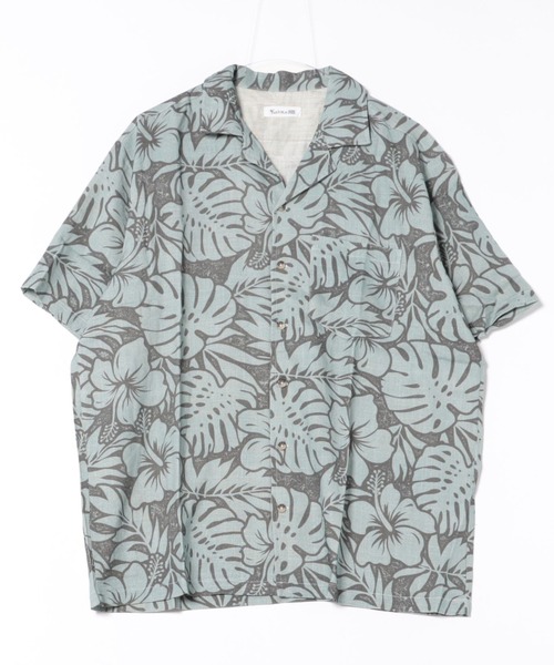 Kahiko(カヒコ)の「【Kahiko】クプナMEN'Sアロハシャツ(シャツ/ブラウス・メンズ・ベージュ/ホワイト系その他/ブルー系その他/ベージュ系その他/ブラック系その他/カーキ/オレンジ/ベージュ系その他2/グリーン/ベージュ系その他3/ブルー/ホワイト系その他2/ターコイズブルー/ブラック系その他2/ベージュ系その他4/ブラウン系その他/その他1/その他2/その他3/その他5/その他4・FREE)」の1枚目の写真