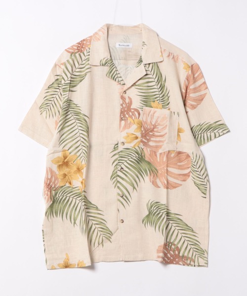 Kahiko(カヒコ)の「【Kahiko】クプナMEN'Sアロハシャツ(シャツ/ブラウス・メンズ・ベージュ/ホワイト系その他/ブルー系その他/ベージュ系その他/ブラック系その他/カーキ/オレンジ/ベージュ系その他2/グリーン/ベージュ系その他3/ブルー/ホワイト系その他2/ターコイズブルー/ブラック系その他2/ベージュ系その他4/ブラウン系その他/その他1/その他2/その他3/その他5/その他4・FREE)」の8枚目の写真
