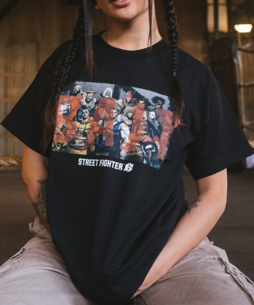 BAIT（ベイト）の「BAIT × ストリートファイター6 GROUP TEE 235-STF 