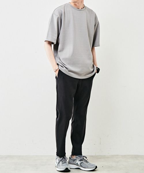 【MASTER FRAME】 ツートンキャラメルタル型クルーネックTシャツ MASTER FRAME】 ツートンキャラメルタル型クルーネックTシャツ