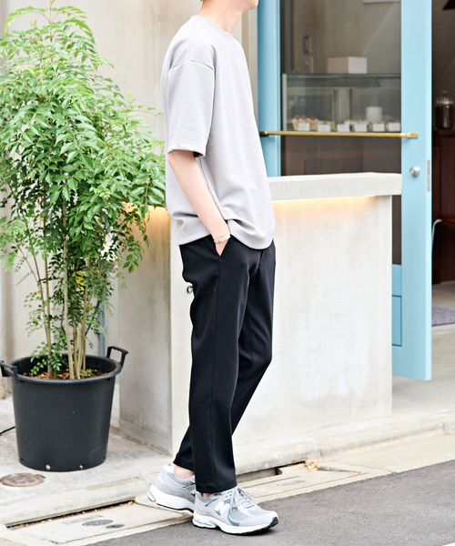 【MASTER FRAME】 ツートンキャラメルタル型クルーネックTシャツ MASTER FRAME】 ツートンキャラメルタル型クルーネックTシャツ