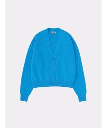 SOFTHYPHEN（ソフトハイフン）の「FAUX LEATHER CARDIGAN