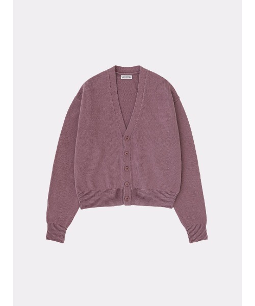 SOFTHYPHEN（ソフトハイフン）の「BASIC SHORT CARDIGAN（カーディガン/ボレロ・メンズ・ブルー/グリーン/パープル・03/02/01）」の5枚目の写真