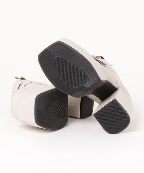 YOSUKE（ヨースケ）の「YOSUKE / ヨースケ厚底シューズ（その他シューズ・レディース・アイボリー/パープル系その他/ブラック/キャメル・L/LL/M/S）」の6枚目の写真