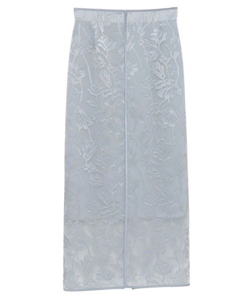 anuans(アニュアンス)の「オパールタイトスカート(スカート・レディース・アイボリー/チャコールグレー/サックスブルー・SMALL/MEDIUM)」の17枚目の写真