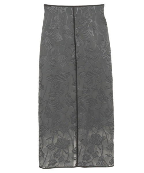 anuans(アニュアンス)の「オパールタイトスカート(スカート・レディース・アイボリー/チャコールグレー/サックスブルー・SMALL/MEDIUM)」の18枚目の写真