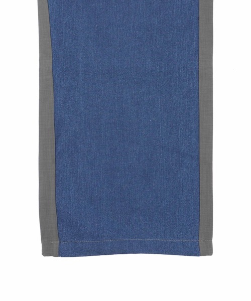 Figments（フィグメンツ）の「デニムドッキングイージースラックスパンツ（デニムパンツ・レディース・グレー・FREE）」の11枚目の写真