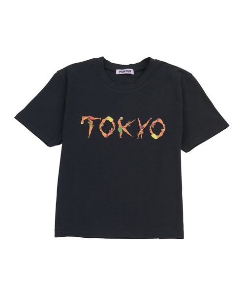 PUNYUS（プニュズ）の「TOKYOロゴＴシャツ（Tシャツ/カットソー・レディース・ホワイト/ライトパープル/ブラック・4/2/1/3）」の12枚目の写真