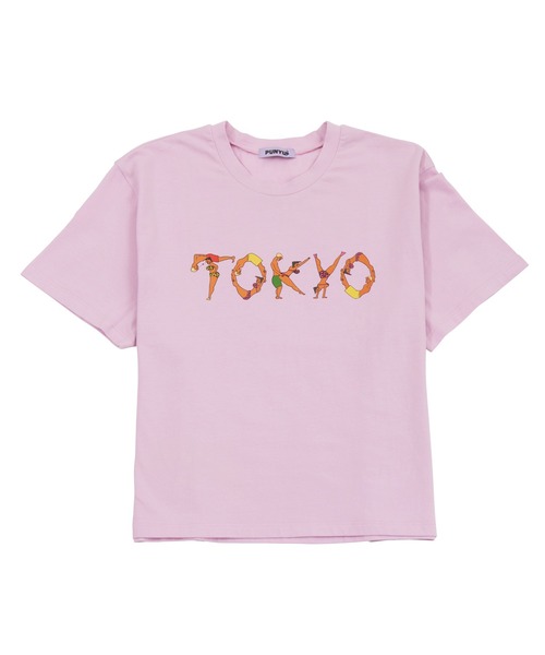 PUNYUS（プニュズ）の「TOKYOロゴＴシャツ（Tシャツ/カットソー・レディース・ホワイト/ライトパープル/ブラック・4/2/1/3）」の18枚目の写真