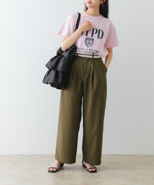 RODE SKO（ロデスコ）の「フリルメタリックトート（トートバッグ・レディース・ブラック/ゴールド/シルバー・ONE）」の21枚目の写真