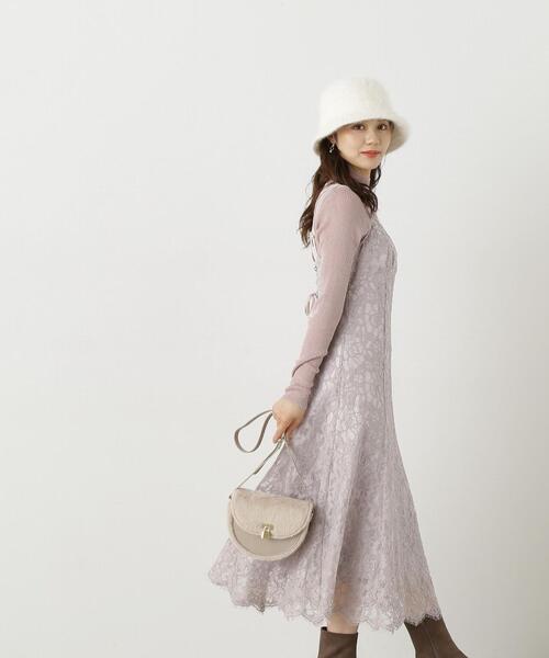 PROPORTION BODY DRESSING(プロポーションボディドレッシング)の「パールチェーン付きファーバケットハット / 1213284801(ハット・レディース・ホワイト/ベージュ/ブラック・フリ-)」の16枚目の写真