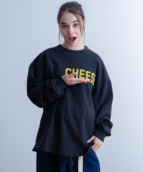 Universal Style Wear(ユニバーサルスタイルウェア)の「Universal Style Wear Pizza Tee(Tシャツ/カットソー・メンズ・ブラック/テラコッタ/オフホワイト/ライトベージュ・MEDIUM/LARGE/X-LARGE)」の14枚目の写真
